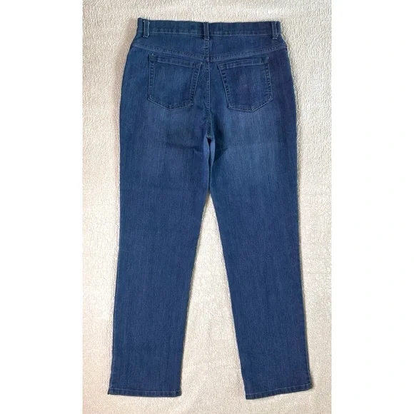 Gloria Vanderbilt Amanda Straight Leg Jeans Size 8 New. - Picture 3 of 4